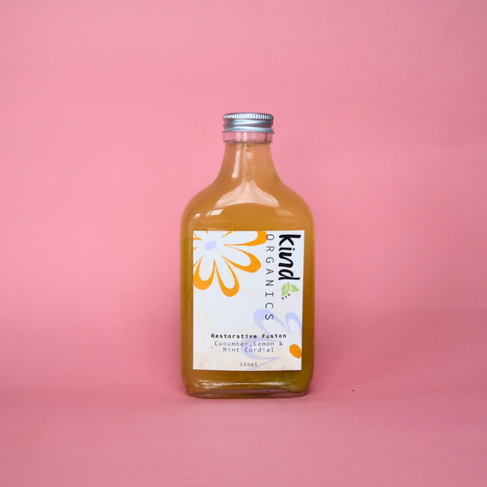Restorative Fruit Cordial Cucumber, Lemon & Mint